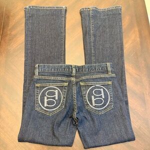 Vintage Bebe Denim Jeans with back pocket Detail